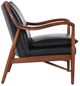 Classic Home Kiannah Jet Black Accent Chair-3