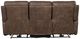 Hooker® Furniture SS Duncan Kalahari Bark Power Reclining Sofa with Power Headrest and Lumbar-4