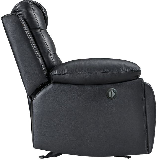 New Classic® Home Furnishings Nikko Black/Gray Power Reclining Sofa-4