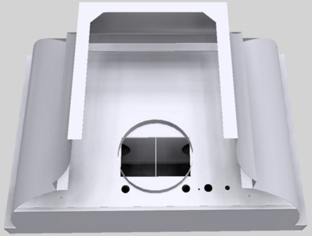 Vent-A-Hood® Designer Series 36" White Wall Mounted Range Hood-2