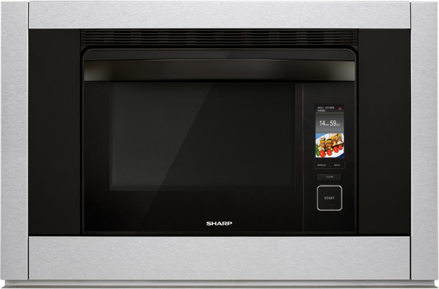 Sharp® 30" Single Electric Built In Wall Oven-Stainless Steel-1