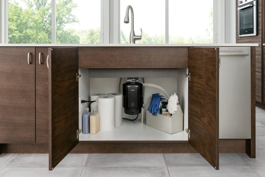 Moen® GX Series 0.75 HP Continuous Feed Black Garbage