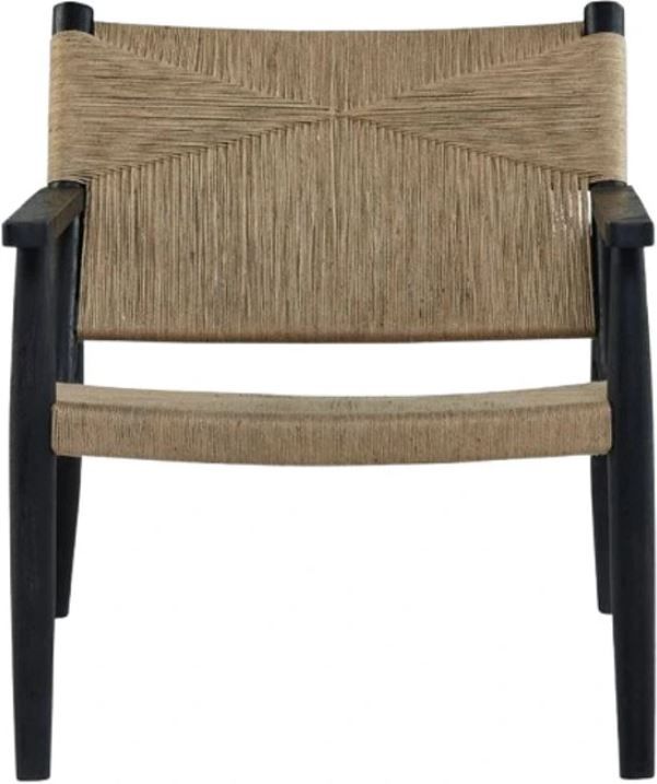 Signature Design by Ashley® Halfmore Black/Natural Accent Chair-1