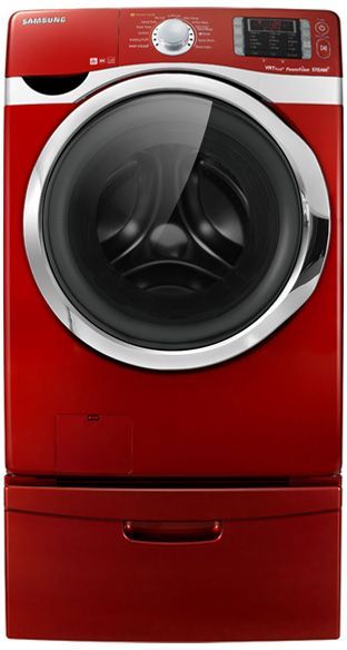 Samsung Front Load Washer-Tango Red-0