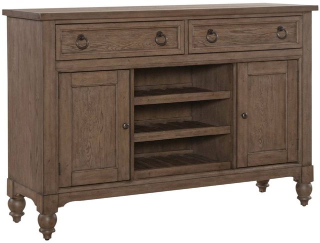 Liberty Furniture Americana Farmhouse Dusty Taupe Buffet-0