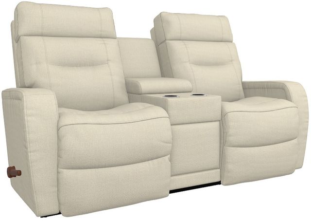 La-Z-Boy® Baron Natural Manual Wall Reclining Loveseat with Console-0