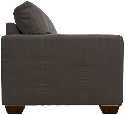 La-Z-Boy® Shiloh Greystone Leather Full Sleep Sofa-3