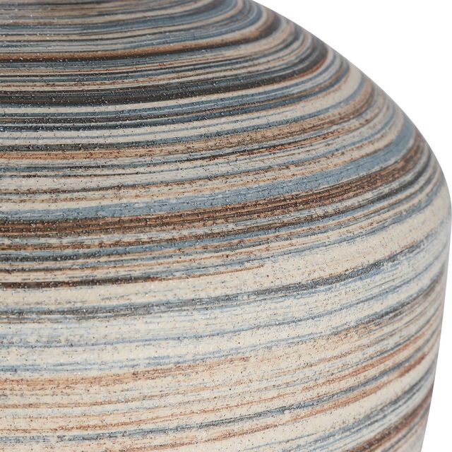 Uttermost® Prospect Striped Neutral Accent Lamp-3