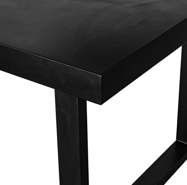 Moe’s Home Collection Jedrik Grey Small Concrete Outdoor Dining Table with Black Metal Legs-4