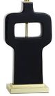 StyleCraft Norman Wyatt Home Prelude Gloss Black Table Lamp-1