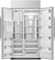 Dacor® 42" 24 Cu. Ft. Silver Stainless Built-In Side-by-Side Refrigerator-1