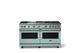 Viking® 5 Series 60" Splash Pro Style Gas (LP) Range with Brushed Brass Trim-0