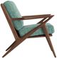 Joybird Soto Crave Caribbean Twist Chair-2