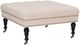 Linon Isabelle Natural Tufted Accent Ottoman-0