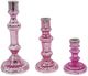 A & B Home Luminary Treasures Pink Candle Holder -2