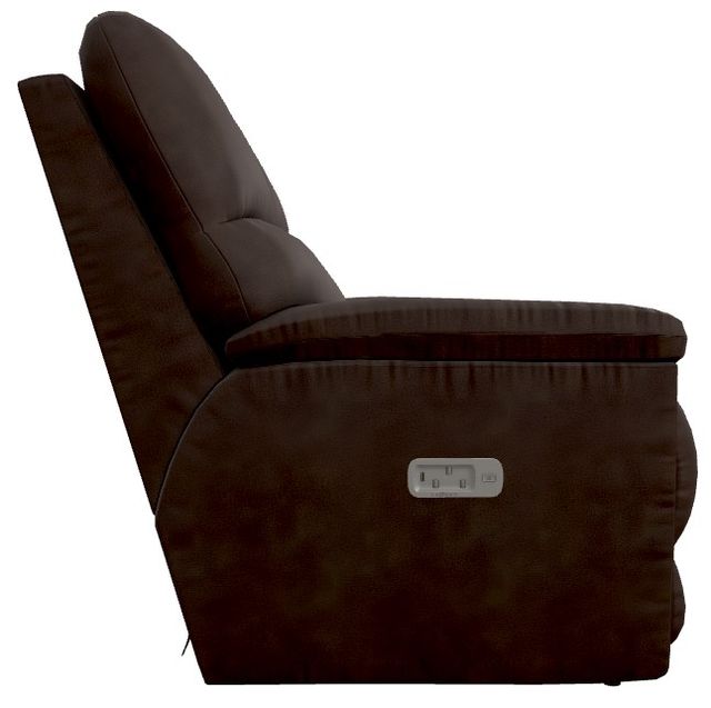 La-Z-Boy® Brooks Godiva Power Reclining Loveseat with Headrest and Lumbar-2