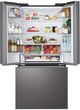 LG 33 in. 25.1 Cu. Ft. Black Stainless Steel French Door Refrigerator-4
