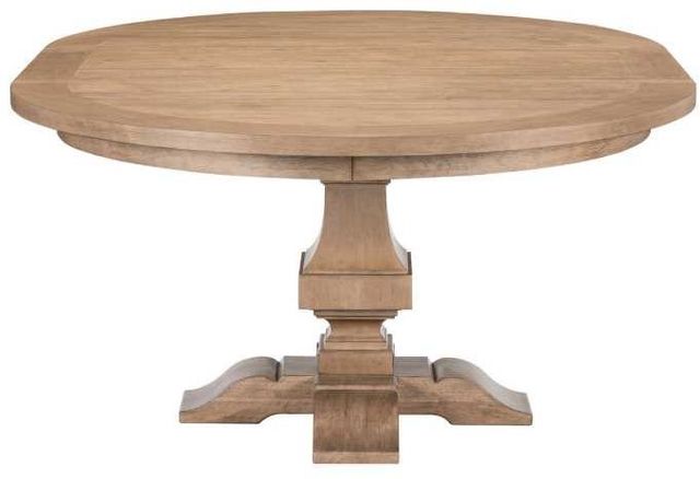 Liberty Furniture Haven Hills Camel Beige Pedestal Dining Table-4