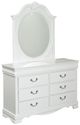 Standard® Furniture Jessica White 4 Piece Full Panel Bed Set-4