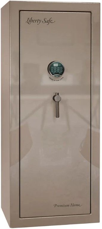 Liberty Safe Premium Home Champagne Gloss/Black Chrome 17 Electronic Gun Safe-0