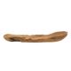 A & B Home Natural Brown Decorative Plate-1