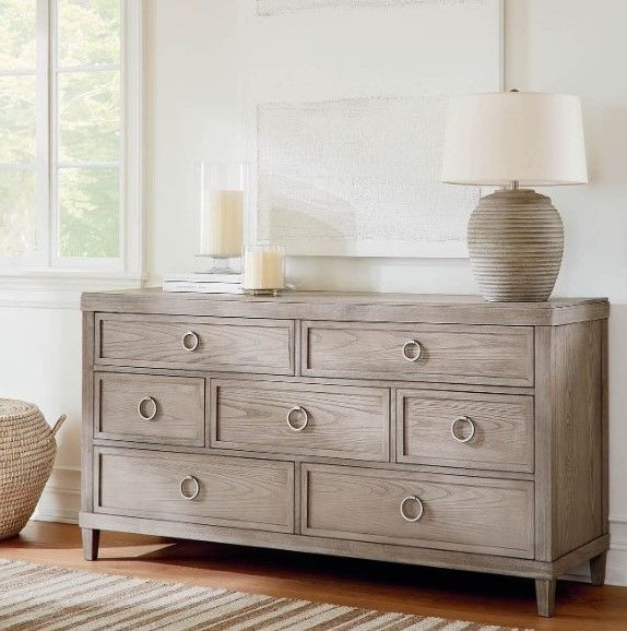 Bassett® Furniture Ventura Chalk Slate Dresser-4