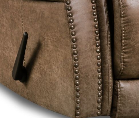Homestretch Oak Rocker Recliner-1