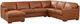 Hydeline® Dillon 4-Piece Nutmeg Brown Left-Arm Facing Sectional-0
