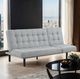 Furniture of America® Naperville Light Gray Sofa-1