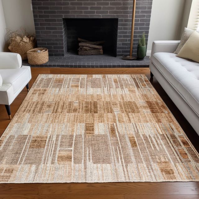 Dalyn™ Rug Company Neola Khaki 5'x8' Style 1 Area Rug-4