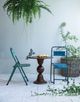 A & B Home Green Metal Outdoor Folding Chair-1