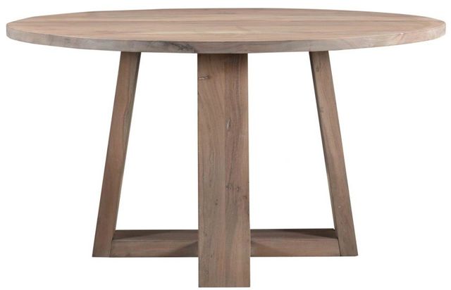 Moe's Home Collection Tanya Light Grey Round Dining Table-0