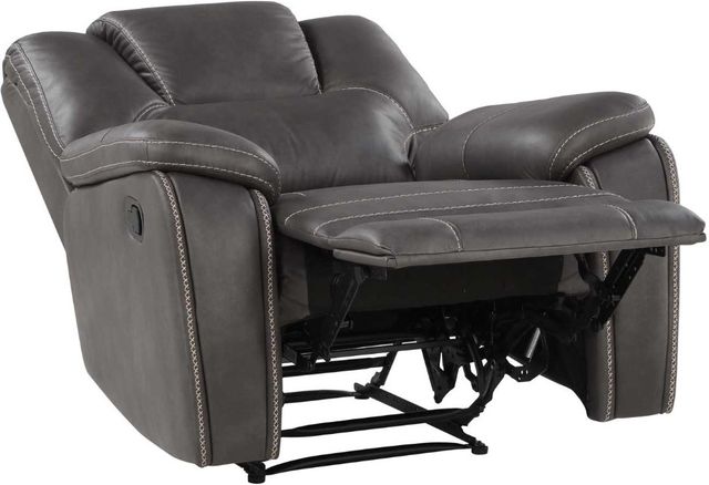 Steve Silver Co. Katrine Charcoal Manual Reclining Chair-1