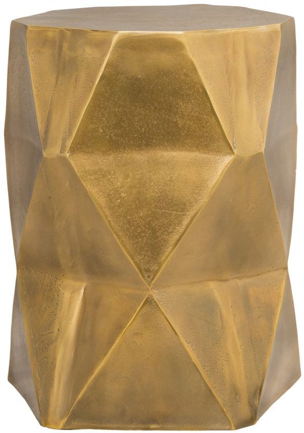 Moe's Home Collection Quintus Antique Brass Accent Table-0