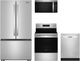 Whirlpool® 4 Piece Stainless Steel Electric Kitchen Package-0