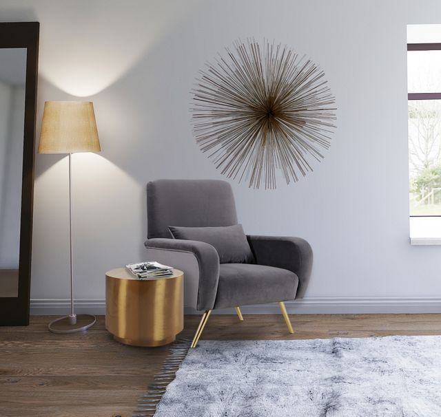 Meridian Furniture Presley Gold End Table-2