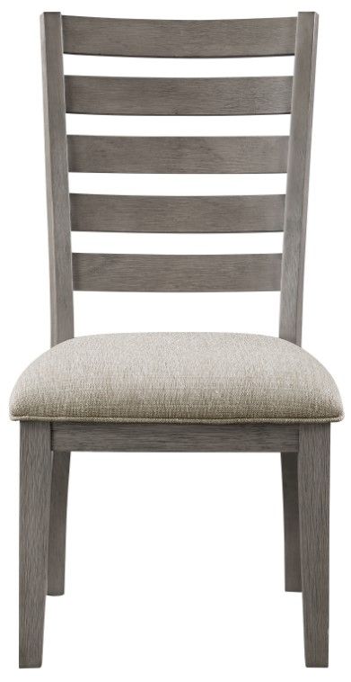 Homelegance® Tigard Beige/Gray Dining Side Chair-2