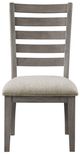 Homelegance® Tigard Beige/Gray Dining Side Chair-2
