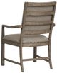 Magnussen Home® Claremont Smokey Taupe Upholstered Dining Arm Chair-3