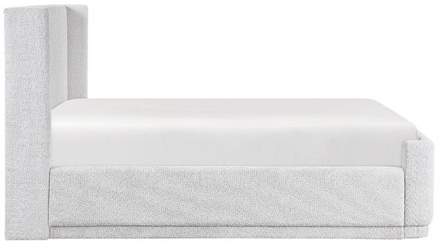 Homelegance® Carmel Light Gray Full Platform Bed-2