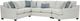 Behold™ Home Dakota 3-Piece Dove U-Shaped Sectional-0