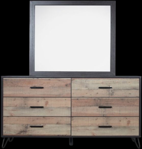 New Classic® Home Furnishings Elk River Rustic Dresser Mirror-3