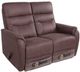 GoBerce® Brown Loveseat-1