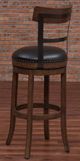 American Woodcrafters Taranto Washed Brown 26" Barstool-1