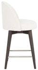 Fairfield® Customizable Ivy Swivel Counter Stool with Charcoal Legs-2