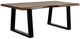 Porter International Designs Manzanita Harvest Coffee Table with Black Metal Base -0