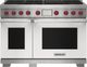 Wolf® 48" White Pro Style Dual Fuel Range-0