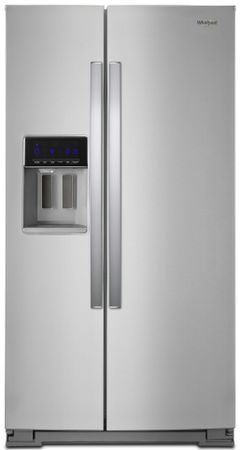 Whirlpool® 36 in. 20.6 Cu. Ft. Fingerprint Resistant Stainless Steel Counter Depth Side-By-Side Refrigerator