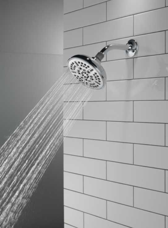 Delta Universal Showering Chrome 6" 8-Setting Shower Head-2