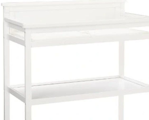 Westwood Design Emery White Changer Shelves with Pad-1